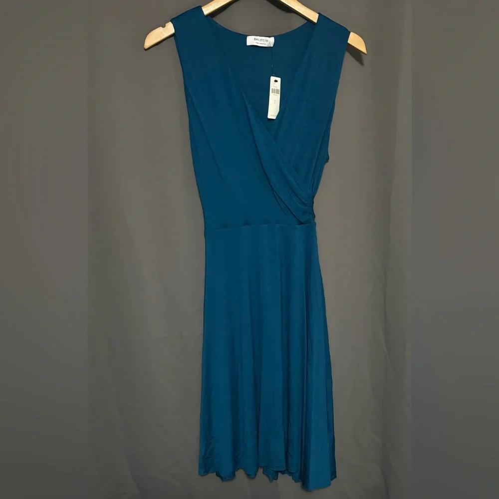 NWT Anthropologie Bailey 44 Emile Faux Wrap Dress - Picture 2 of 5